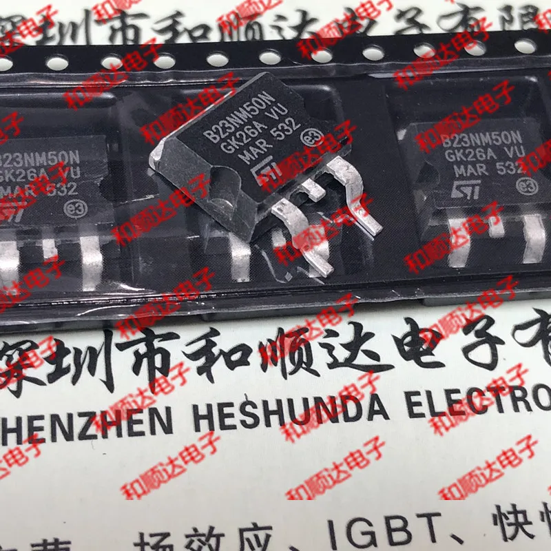 5 шт./B23NM50N STB23NM50N-263 550V 17A TO263
