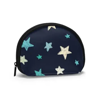 

Women Wallets Zipper Small Wallet Short Credit Card Coin Purse FemaleScandinavian Stars