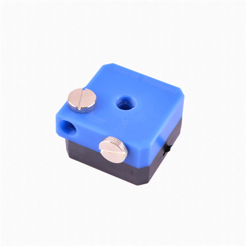 Blue top Syscooling 450л/ч бесщеточный DC 12 В 25дб MCU SC-P60A акриловый водяной насос с светодиодный для системы охлаждения ПК - Цвет: Blue top