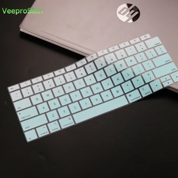

Silicone Keyboard Cover for 2019 2018 Newest MacBook Air 13 A1932 Retina Display and Touch ID Soft-Touch Keyboard Skin A 1932