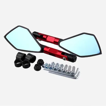 

1 set Universal Motorcycle Rearview Mirror moto CNC Side Mirrors For YAMAHA ys 150 tmax 530 tdm 850 fz6n mt10 c8 nmax 155 fazer8
