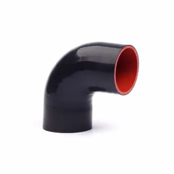 

Silicone Hose Pipe Elbow Connector Turbine Black/Red Replacement Custom compressors 2.5 inch