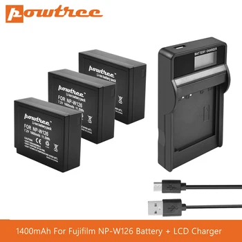 

NP-W126 NP-W126S Li-ion Battery+USB Charger for Fujifilm X100F XT3 XT2 XT1 XT30 XT20 XT10 XT100 XA5 XE3 X-H1 X-M1 X-Pro2 X-Pro1