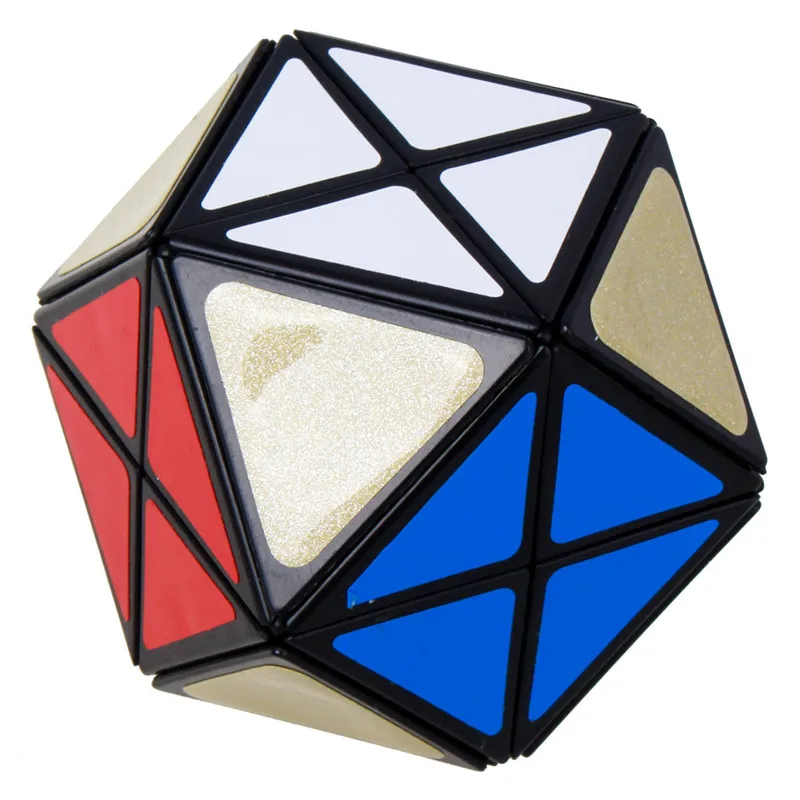LanLan угловой режущий вертолет, 12-осевой тетраэдрон 3x3x3, специальный фигурный магический куб, скоростной кубик-головоломка, 3x3, детские игрушки, подарок