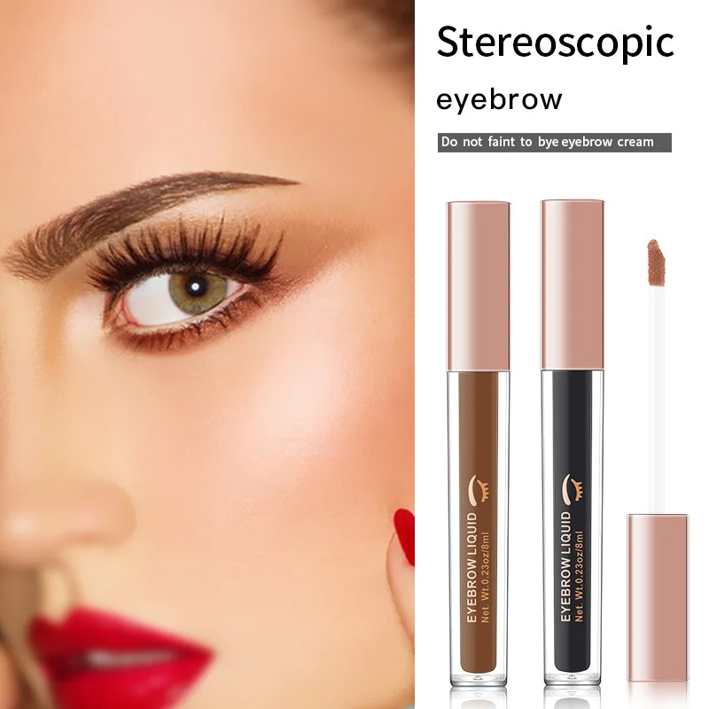 KIMUSE Eyebrow Gel Cream Waterproof Eyebrow Dye Henna Tattoo Eyebrow Pencil Shadow Long Lasting Cosmetic Eyebrow Enhancer