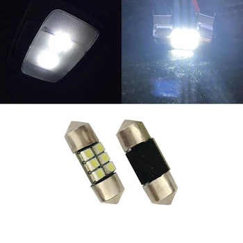 

2x 27mm Led Interior Lamp License Plate Light Car Auto Led Festoon Light Bulbs