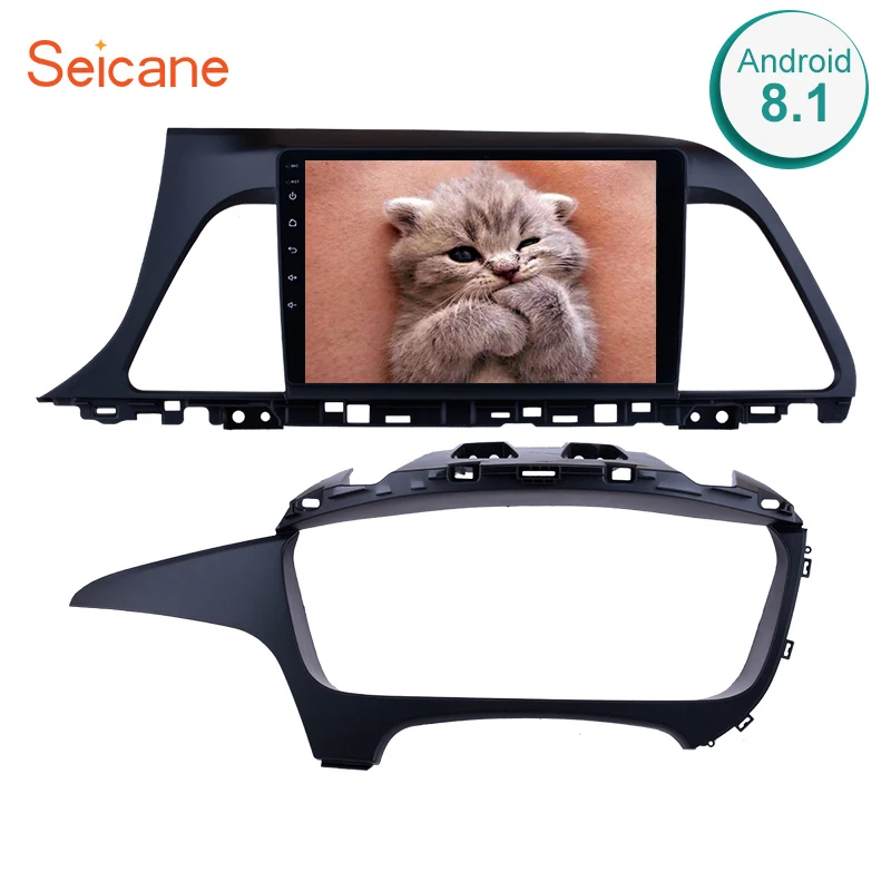 Seicane стерео Android 8 1 HD 9 &quotРадио 2Din gps Navi для hyundai Sonata 2015 2016 2017 головное устройство