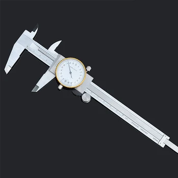 

Metric Imperial Gauge Portable Ruler Engineering Woodworking Durable Micrometer Shockproof With Dial Building Measuring Tool