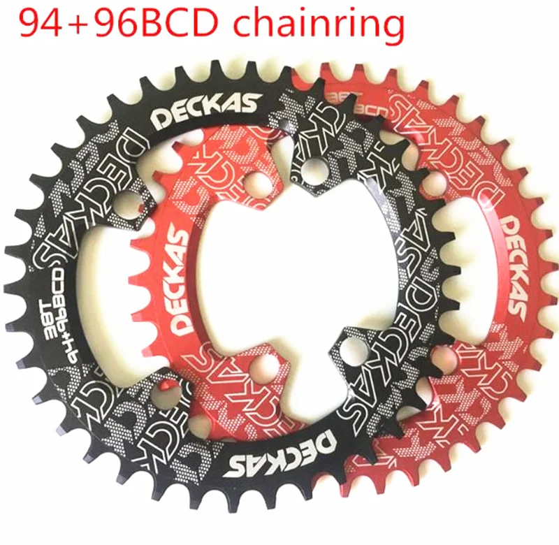 Велосипедная цепь DECKAS 94 + 96 BCD круглая/овальная 32T 34T 36T 38T MTB горная Корона для