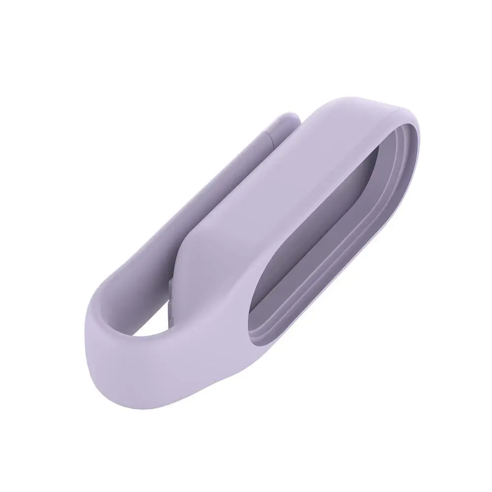 Силиконовый ремешок на запястье с застежкой зажим для Mi Band 4 3 Xiaomi браслет