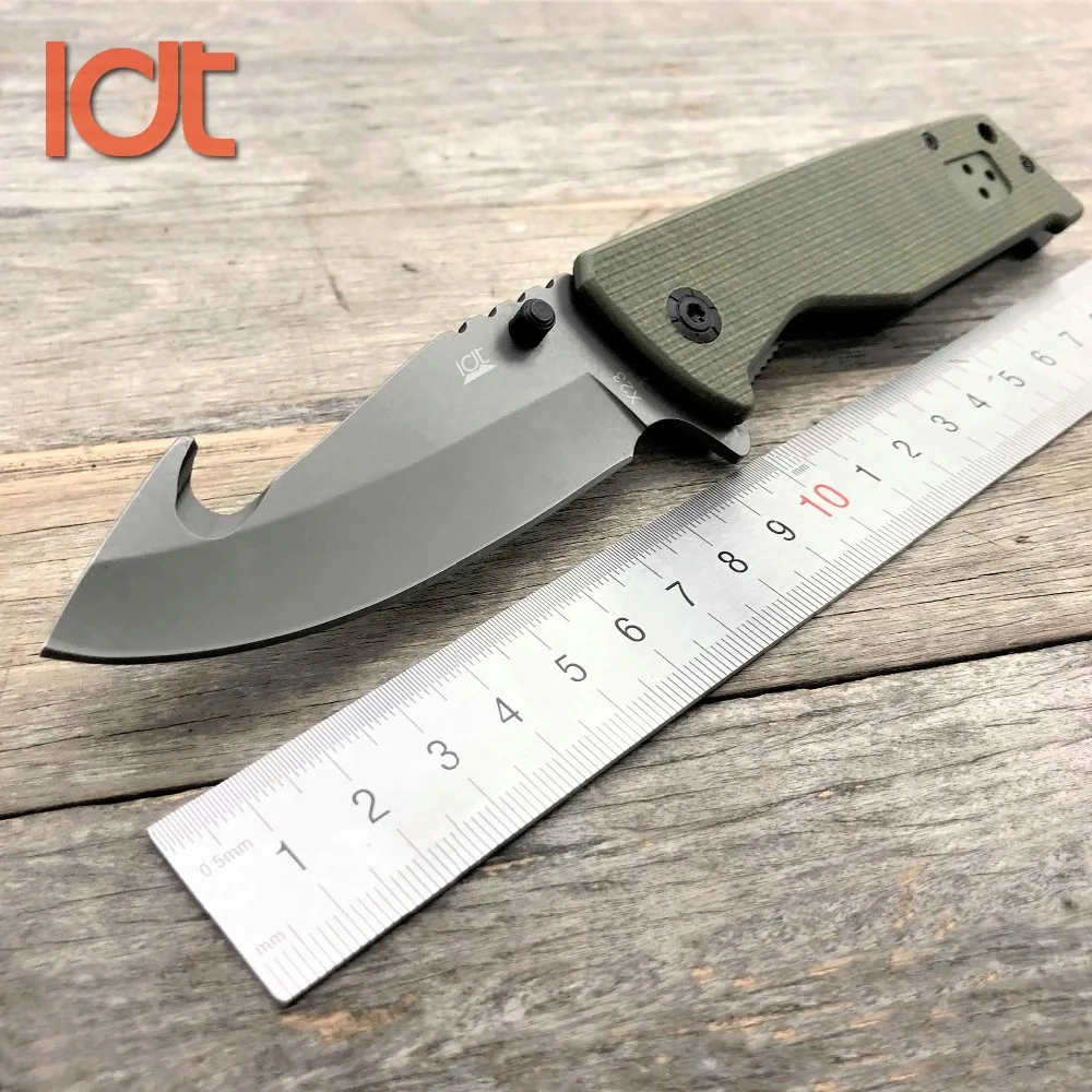 LDT X23 складной нож 7Cr13Mov лезвие G10 ручка шайба ножи для кемпинга выживания охотничий карманный нож тактический нож EDC инструменты