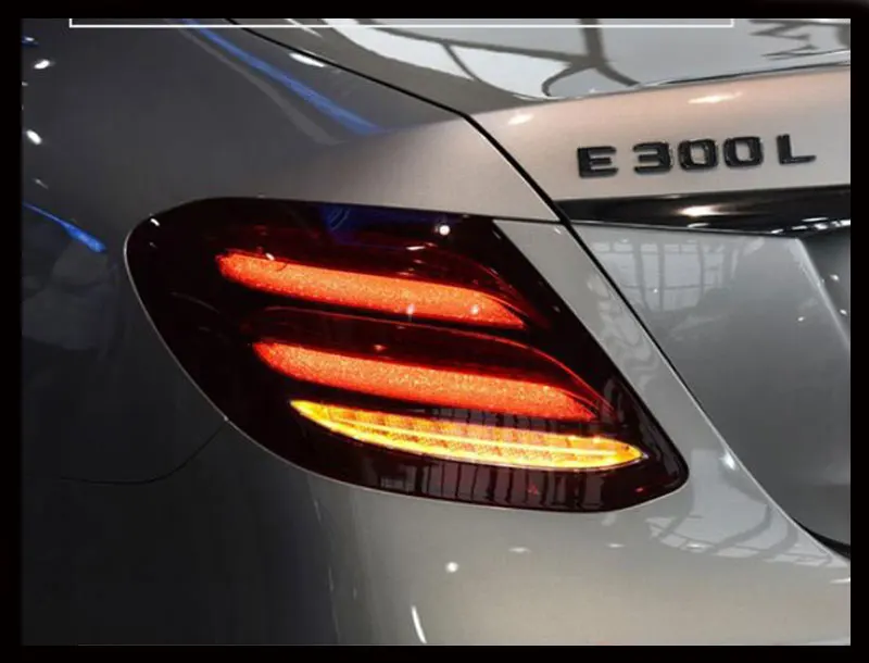 Автомобиль stying taillamp для Mercedes Benz W213 задний фонарь E200 E300 E200L E300L~ 2018y автомобильные аксессуары задний фонарь для W213