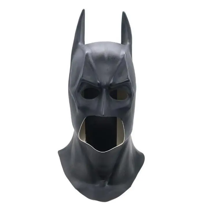 The Bat Superhero Mask Cosplay Bruce Wayne Latex Masks Halloween Carnival Masquerade Party Costume Props Anime Hero Mask