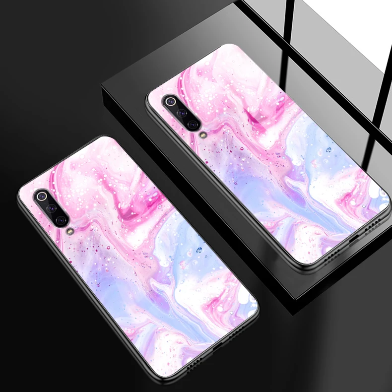 W378 Чехол из закаленного стекла для Xiaomi 5X6X8 9 SE A1 A2 Lite антидетонационный мягкий Кап для Redmi Note 4x 5A 6 7 Pro Prime Жесткий Бампер Чехол - Цвет: W378