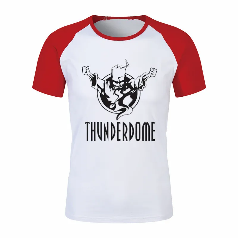 Новые крутые дизайнерские рубашки Thunderdome Hardcore Wizard для взрослых повседневные топы с короткими рукавами футболка мужская футболка простой стиль футболка - Цвет: P1753F-red