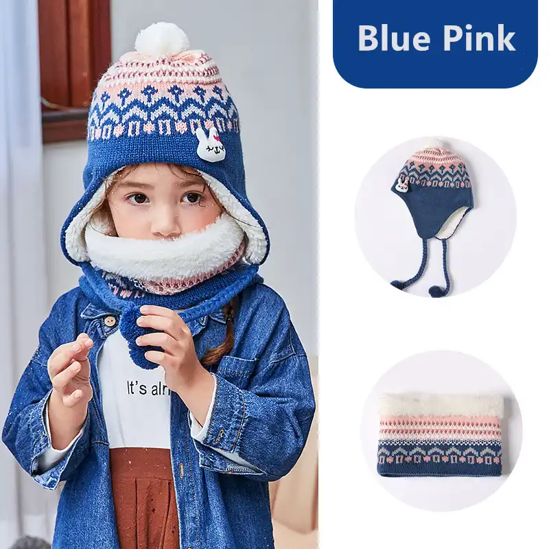 boys blue winter hat