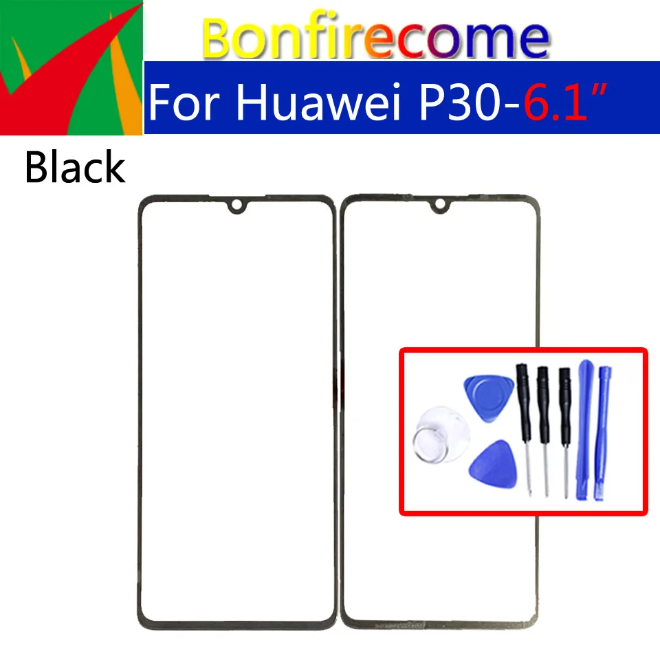 6 1 &quotдля Huawei P30 ELE L29 L09 сенсорный ЖК экран передняя внешняя стеклянная линза