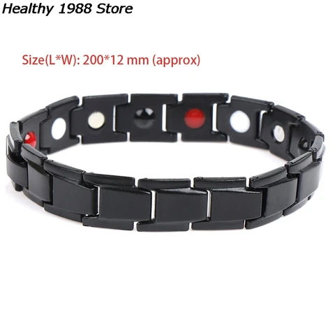 Bracelets Energy Magnetic Tourmaline Bracelet Health Care Jewelry For Women Bracelets Bangle Slimming Product