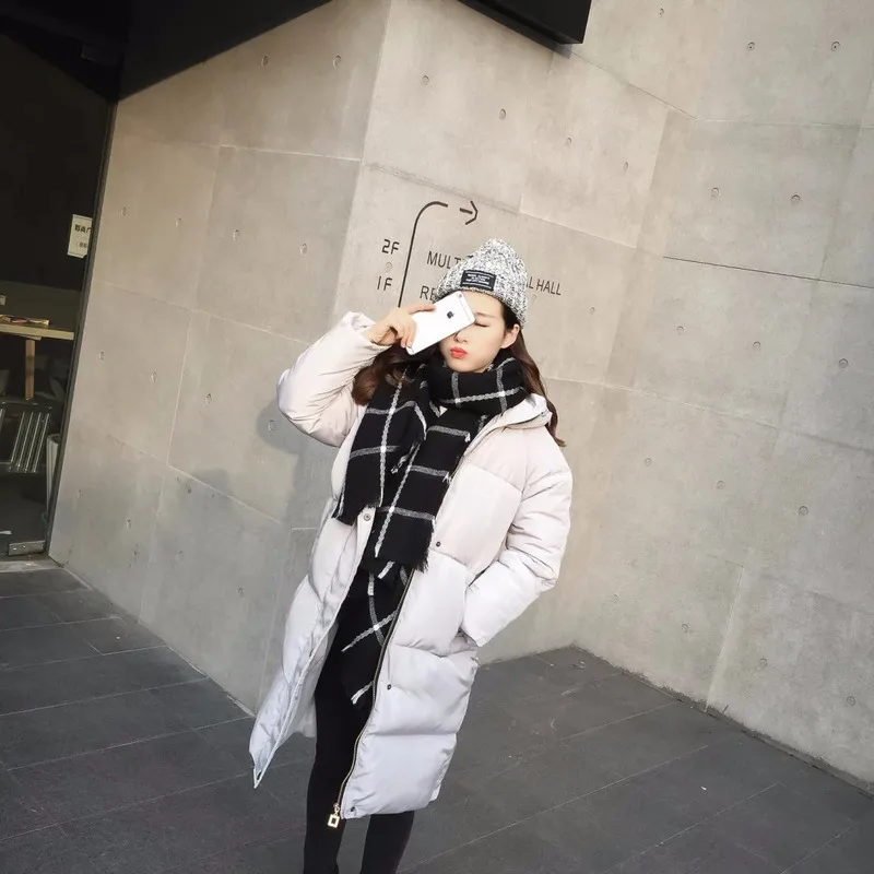 

Jacket Womens Coats Winter Women Parka New Cotton Clothes Long Thick Loose Korean Coat Parkas Chamarras De Mujer KJ715