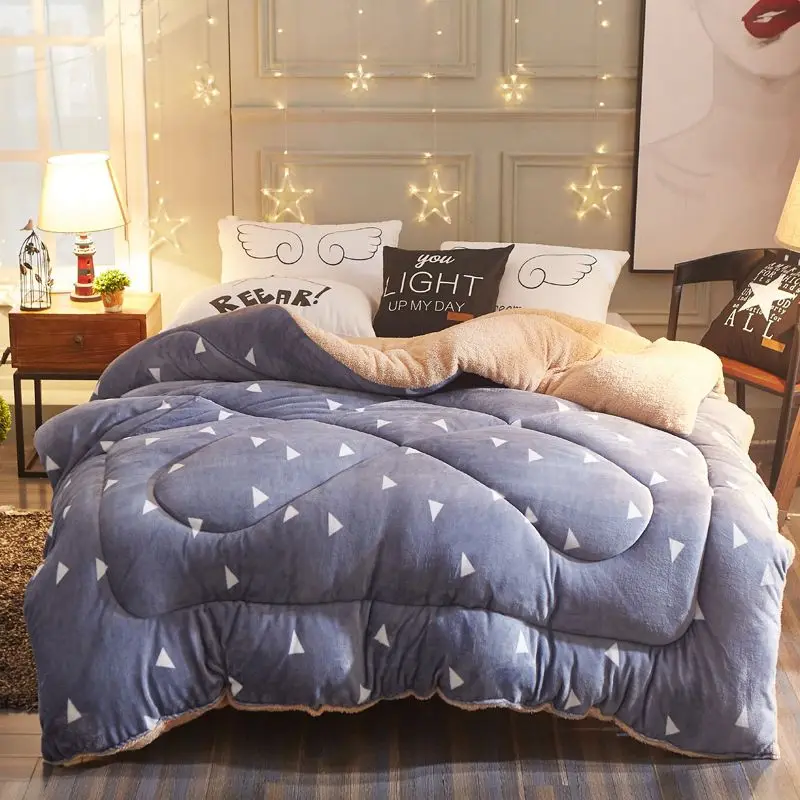 Осенне зимняя обувь одеяло утепленный фланелевый Утешитель звезда полосы