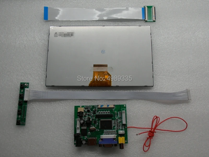 8 ġ LCD ȭ ÷  800x480  ÷ VGA HDMI AV  ̹ , LCD ̹ г