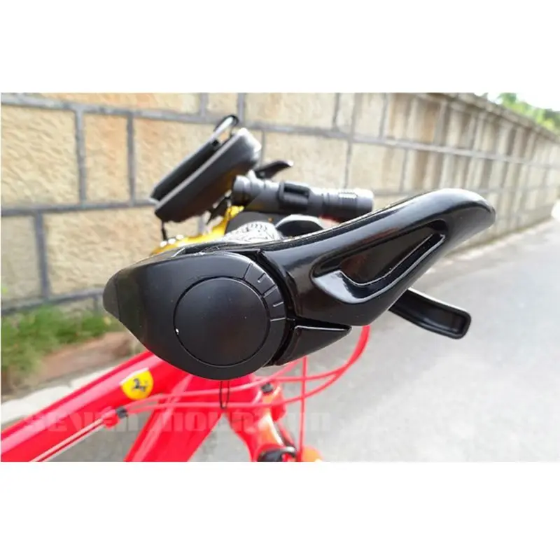 Cycling Mountain Bike Handlebar Grips Bar End Locking Bicycle Hand-cranked Handle Cover G99D