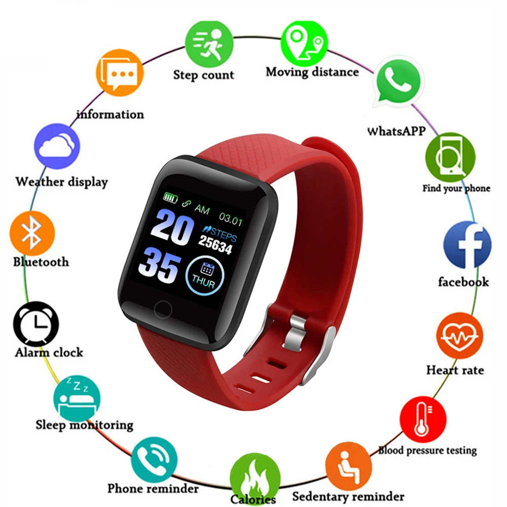  Smart Bracelet Smart Bracelet with Replacement Straps Smart Band Heart Rate Activity Tracker Fitnes - 4000078359511