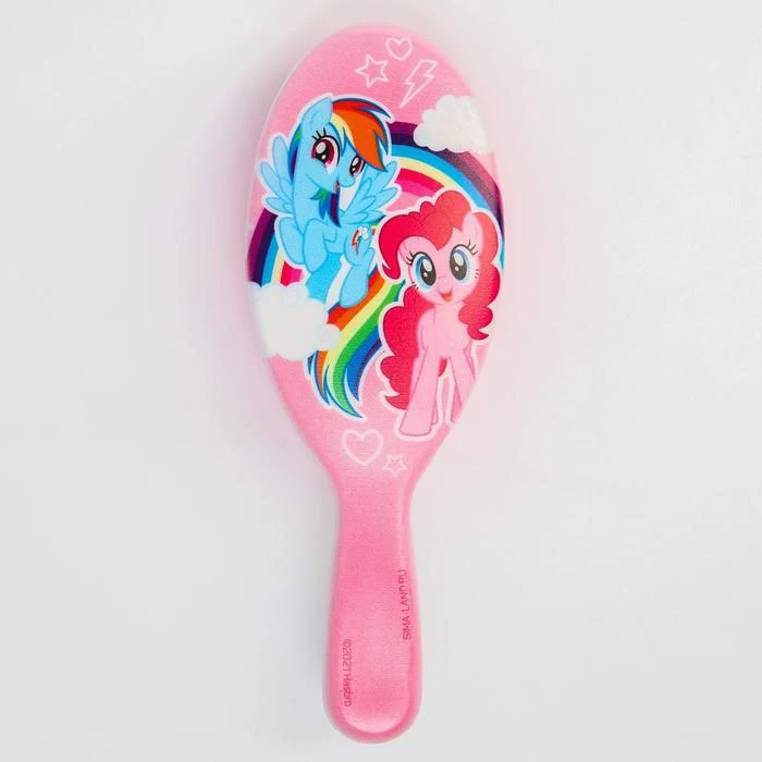 Oval massage comb Pony My Little Pony 5415747, Сombs for children for hair Brushes Combs Care