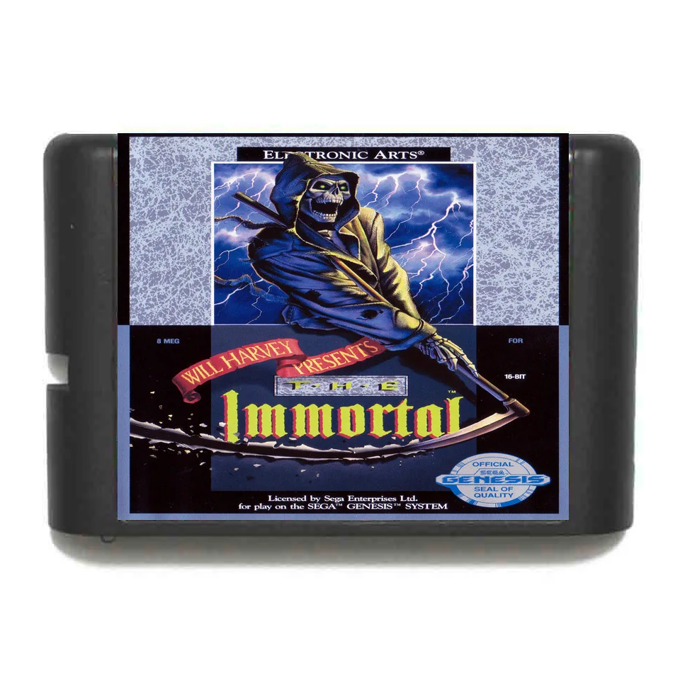 Immortal 16 бит MD игровая карта для sega Mega Drive для Genesis