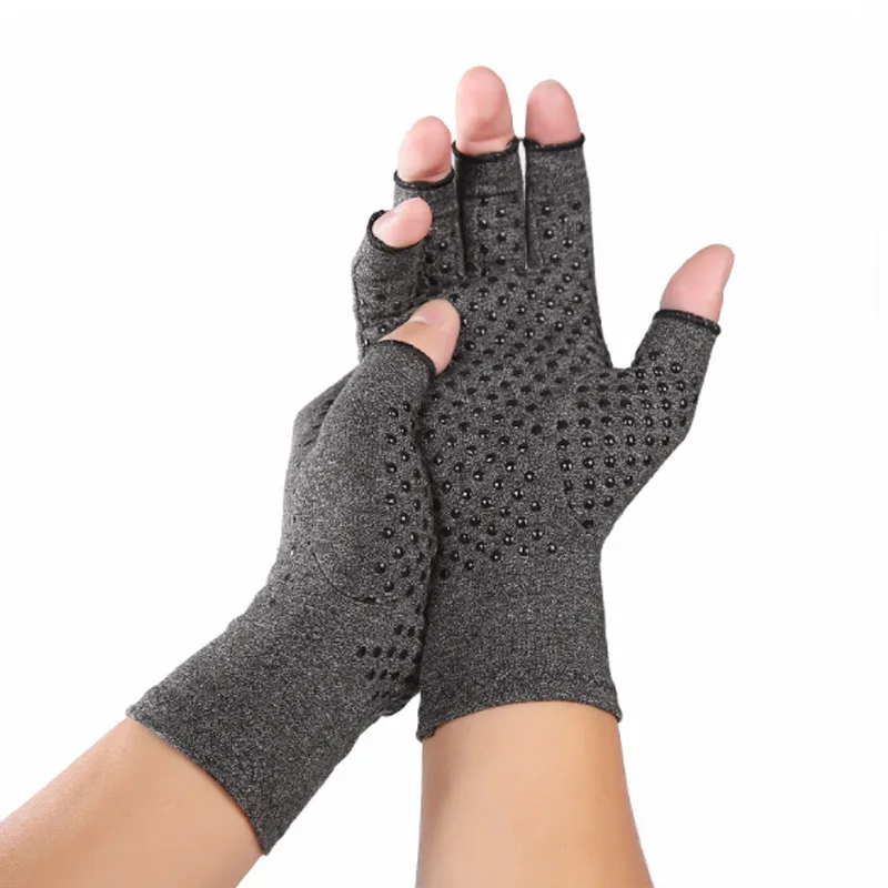Flax gray Черный хлопок эластичный уход Бодибилдинг удобный спорт 1 пара сила Альпинизм облегчение боли на открытом воздухе серый мягкий - Цвет: Flax gray