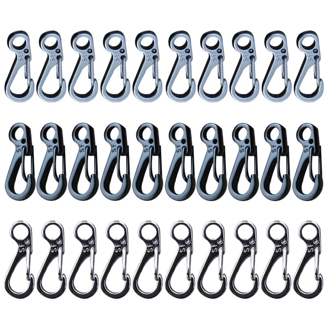 Classic Split Key Ring Stainless Steel Keychain Durable Carabiners Clips  Decoration Outdoor Applications Gifts - AliExpress