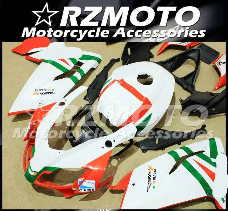 ABS мотоцикл обтекатель комплект для APRILIA RS125 2006-2011 год кузов литья под давлением Магазин № 1848