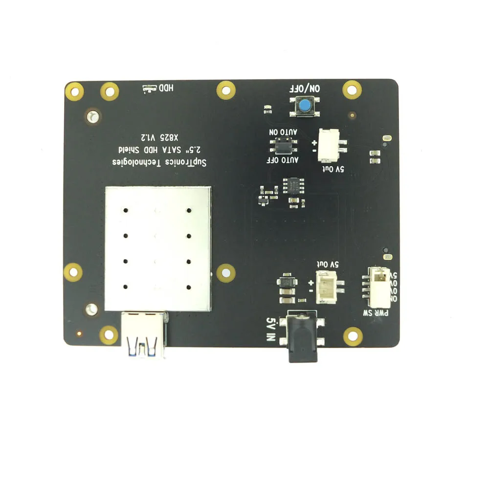  Neue Version Raspberry X825 25 zoll SATA HDD/SSD Lagerung Expansion Board für Raspberry Pi 4B (4 Mo