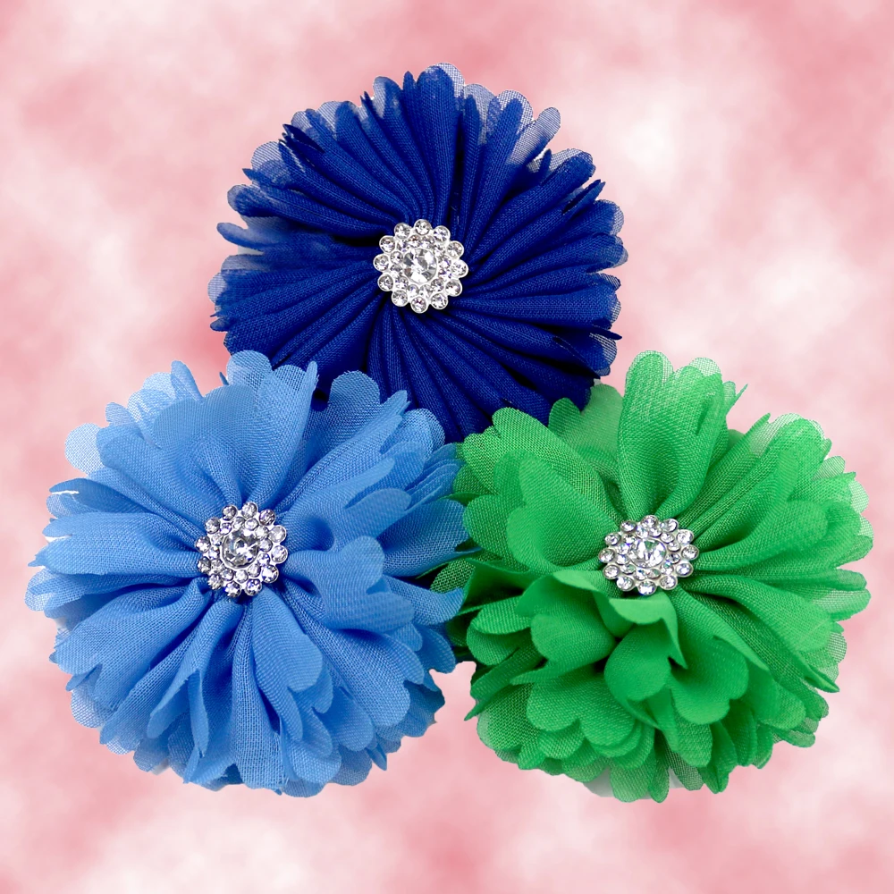 100pcs Spring Dog Accessories Slidable Pet Dog Bowties Flower -Collar  Daminond Dog Bowtie Small Dog Bow Tie Collar Charms 5
