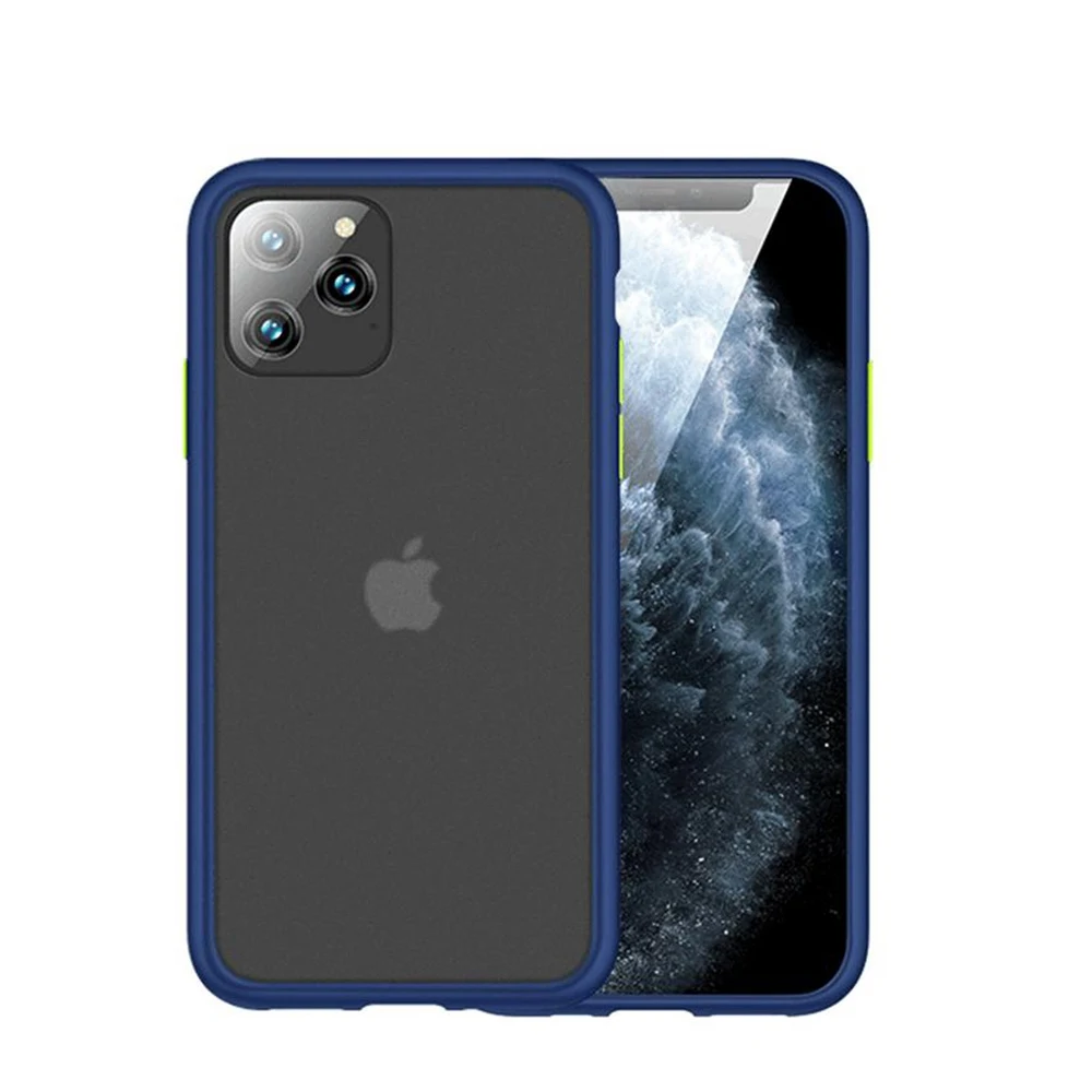 Ультратонкий чехол с эффектом потертости для iPhone 11 Pro X XR XS MAX, жидкий силиконовый прозрачный чехол для iPhone 10 7 8 6 6s Plus, чехол - Цвет: Blue