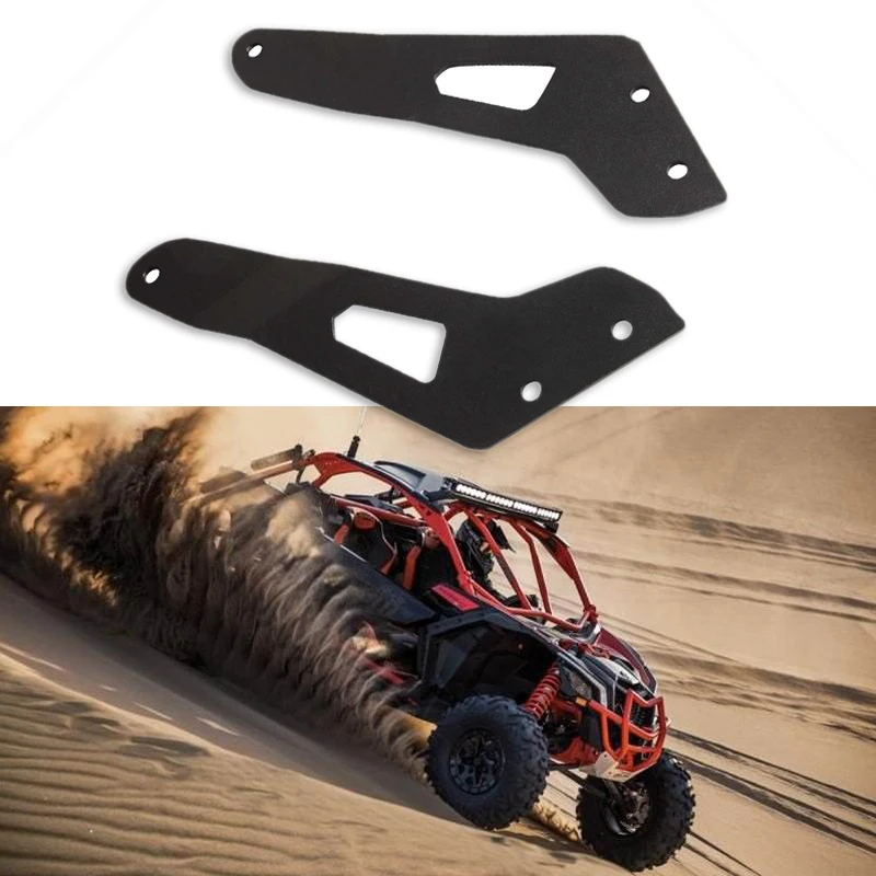 

50 Inch Upper LED Light Bar Mounting Brackets for Can-Am Maverick X3 Models 2017-2019 with Stock Roll Cage
