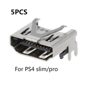 

5Pcs For Sony PlayStation PS 4 Pro & Slim Display HDMI Socket Jack Connector For PS4 Slim Console HDMI Port Drop Shipping