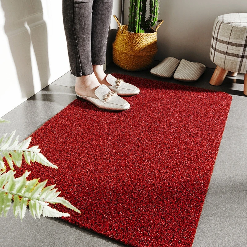 para puerta de entrada al aire libre, alfombra de barro raspado de Color sólido, sala de estar, dormitorio, eliminación de polvo, alfombras para puerta de entrada, alfombrilla para -