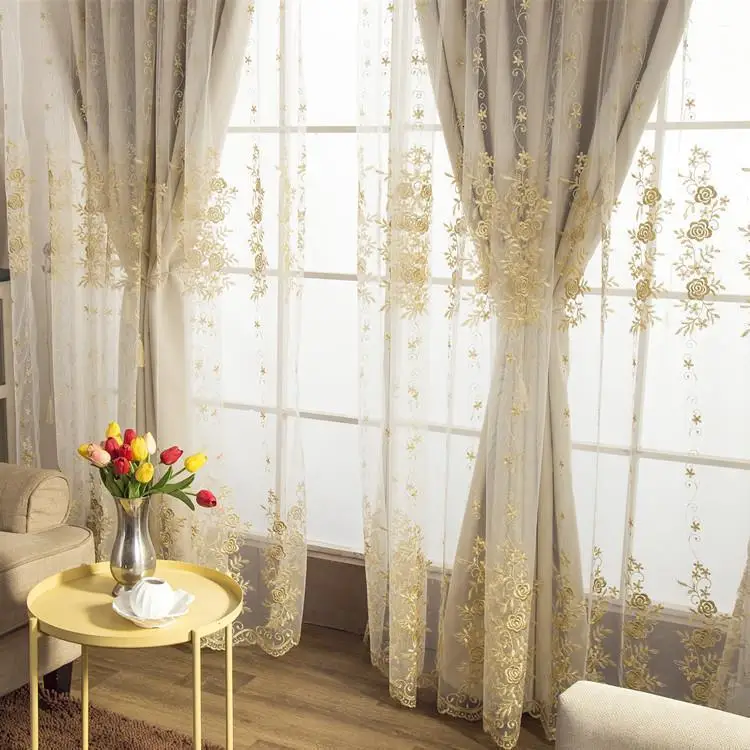 Кварто Firanki Zaslony сделать Okna Tende для женщин короткие кухня Sheer гостиная роскошные Rideaux Pour Le салонные шторы