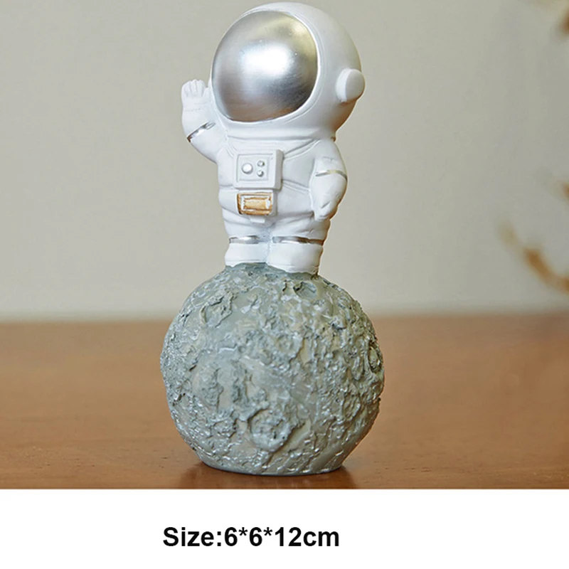 Фигурка космонавта 3D космический человек миниатюрный Рабочий стол Модель