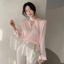 

2021 Spring Shirt Female Womens Blouse Summer Women Blouses Maxi Blusas Casual Elegant Vintage Long Sleeve Cotton Oversize Loose