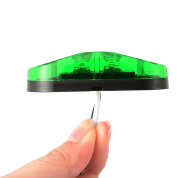 

PC Lens Side Marker Light Oval LED Trailer Waterproof 12V-24V 2 Diodes