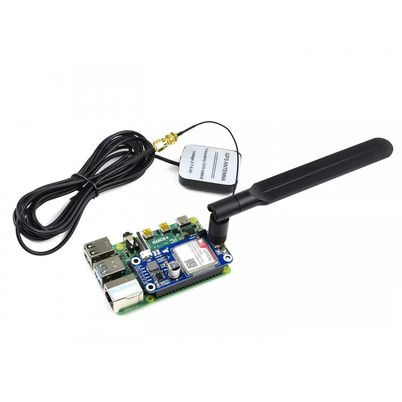  4/3 Zero/Zero W ۷ι  , GNSS Ŵ, SIM7070G NB-IoT, Cat-M, GPRS HAT