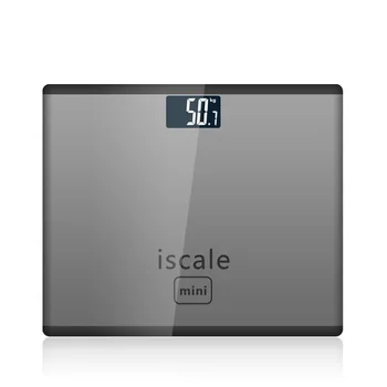 

Mini Weight Scale Accurate Smart Electronic LED Display Household Health Body Weight Meter Bathroom Scale Tempered Glass 4Colors