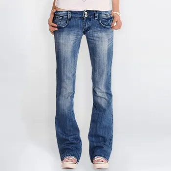 

Adisputent 2020 Hot Blue Fashion Women Jeans Denim Female Mid Waist Stretch Slim Jeans Cargo Pants Denim Casual Spodnie Damskie
