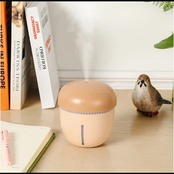 

Cute USB ultrasonic air humidifier aroma diffuser with romantic light air spray diffuser large capacity home car portable