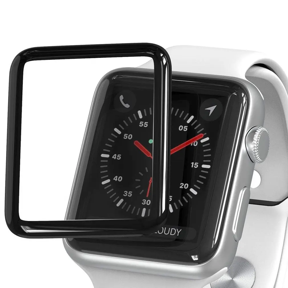 Защитная прозрачная защитная пленка для часов 4, 40 мм, 44 мм, не закаленное стекло для Apple Watch 3, 2, 1, 38 мм, 42 мм