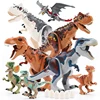 Jurassic Dino World Large Dinosaurs Figures Bricks Building Blocks Velociraptor T-Rex Triceratops Indominus Rex Toys For Kids 1