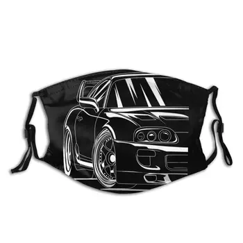 

Best Sportcar 2JZ JDM Face Mask Filters Inside Fashionable Anti Haze Dust Mouth Protection Cover Mouth Muffle