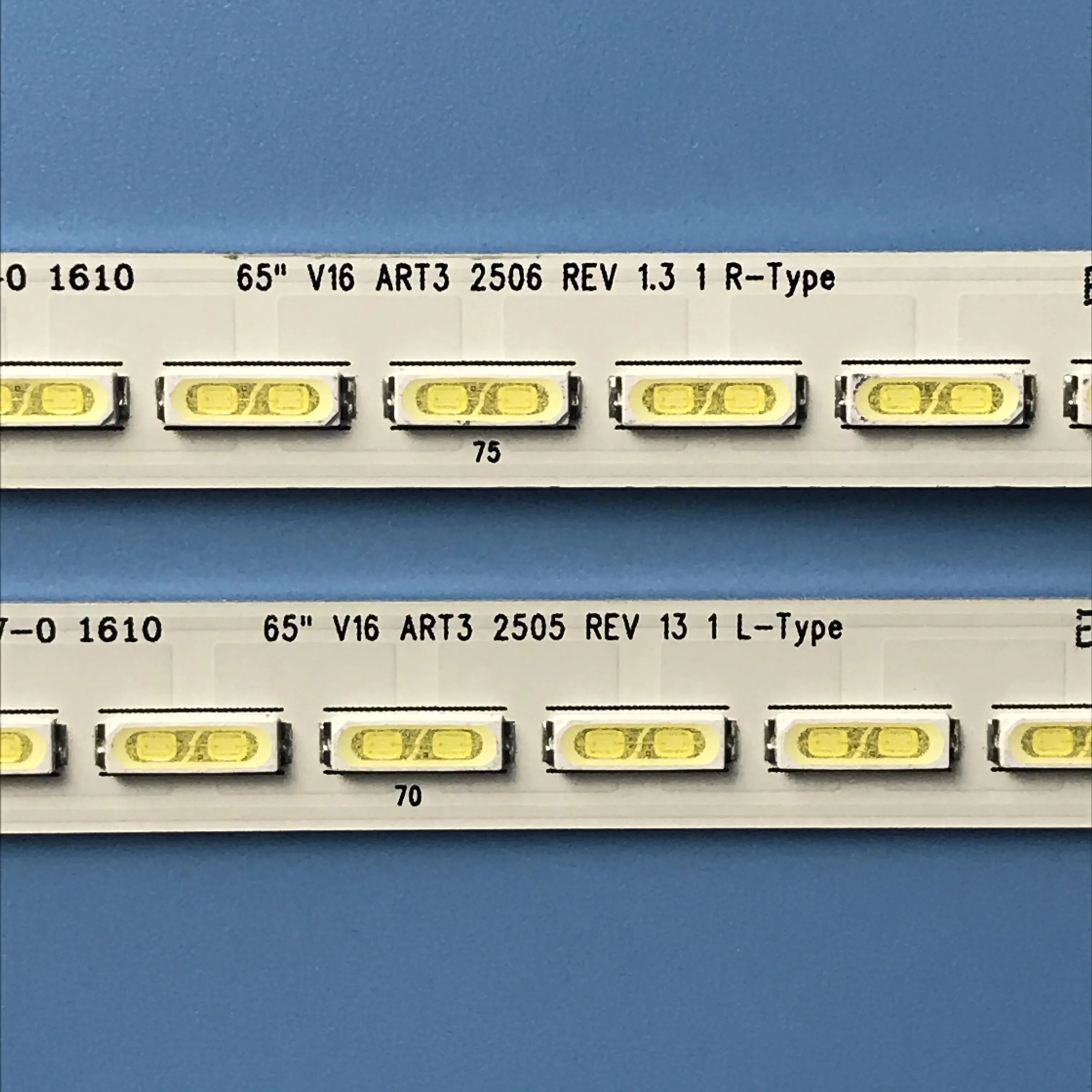Tira de Retroiluminação Led tipo r 65 V16 Art3 2506 Rev 13 6916l2505a 6916l-2506a 65uh7700-ub 65uh770v Lc650eqf - Imagem 2